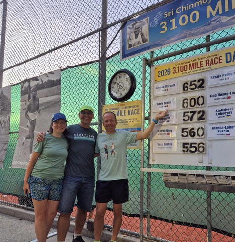 Radu with Florin Chira and his wife Anna,